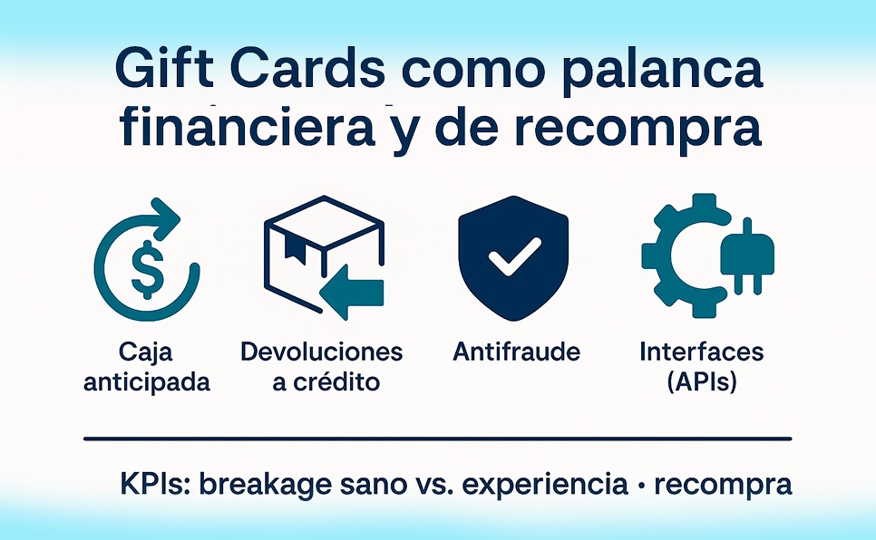 Gift Cards como palanca financiera y de recompra